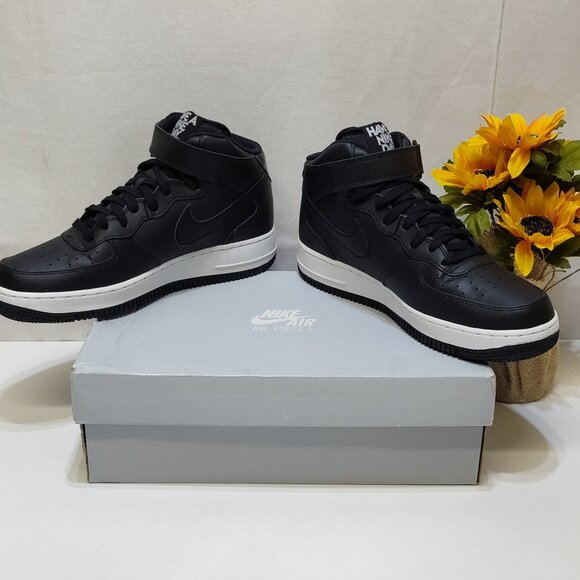 Nike Air Force 1 Mid Have A Nike Day Shoes Leather Uppers Padded Collar Mens 8.5 - Picture 5 of 12